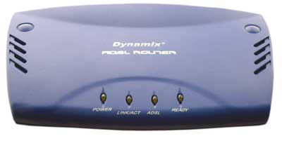 DYNAMIX UM-A(1 LAN) Universal ADSL router(8 Mbps / 1 Mbps) with USB and Ethernet port and Firewallsupport