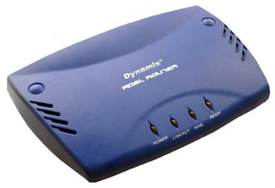 DYNAMIX UM-A(1 LAN) Universal ADSL router(8 Mbps / 1 Mbps) with USB and Ethernet port and Firewallsupport