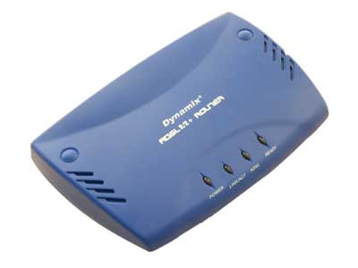 DYNAMIX UM-A Plus - Universal ADSL2+ routers (24 Mbps / 1 Mbps) with USB and Ethernet port and Firewallsupport