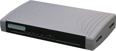Dynamix DW IAD  162/S/H VoIP gateway with 1 FXS port and 3 ports router